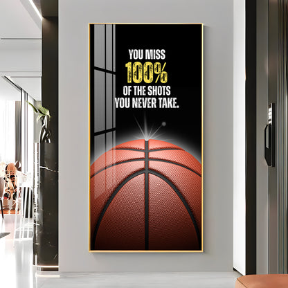 You Never Take Premium Acrylic Vertical Wall Art