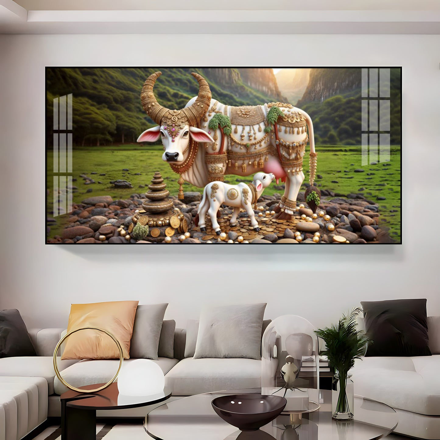 Prosperity Blessings Premium Acrylic Horizontal Wall Art