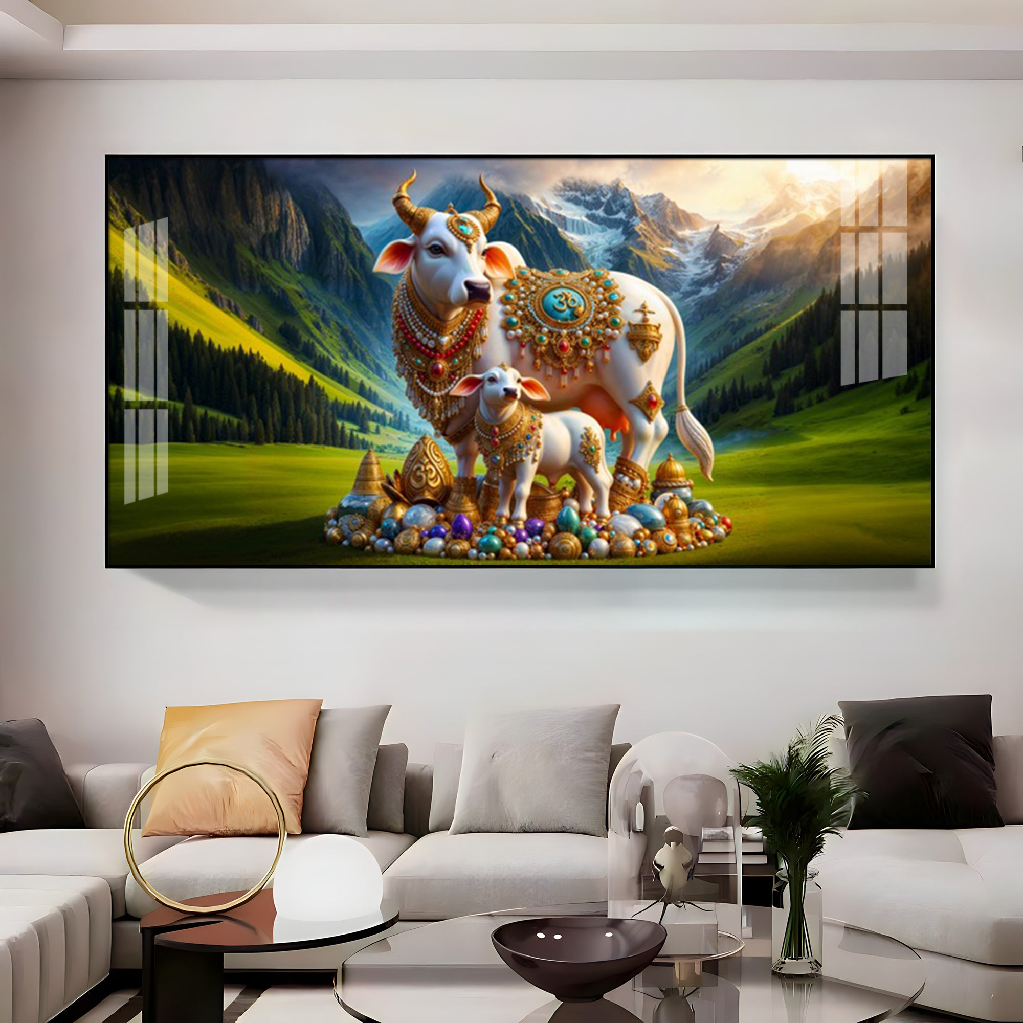 Divine Prosperity Premium Acrylic Horizontal Wall Art