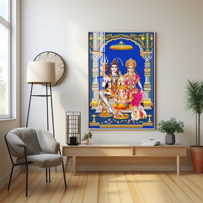 Divine Harmony Premium Acrylic Vertical Wall Art