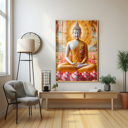 Tamatina Buddha Premium Acrylic Vertical Wall Art