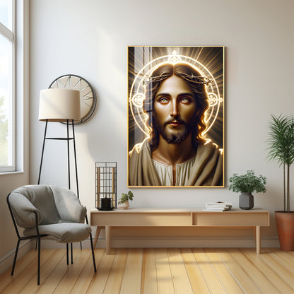 Sacred Serenity Premium Acrylic Vertical Wall Art