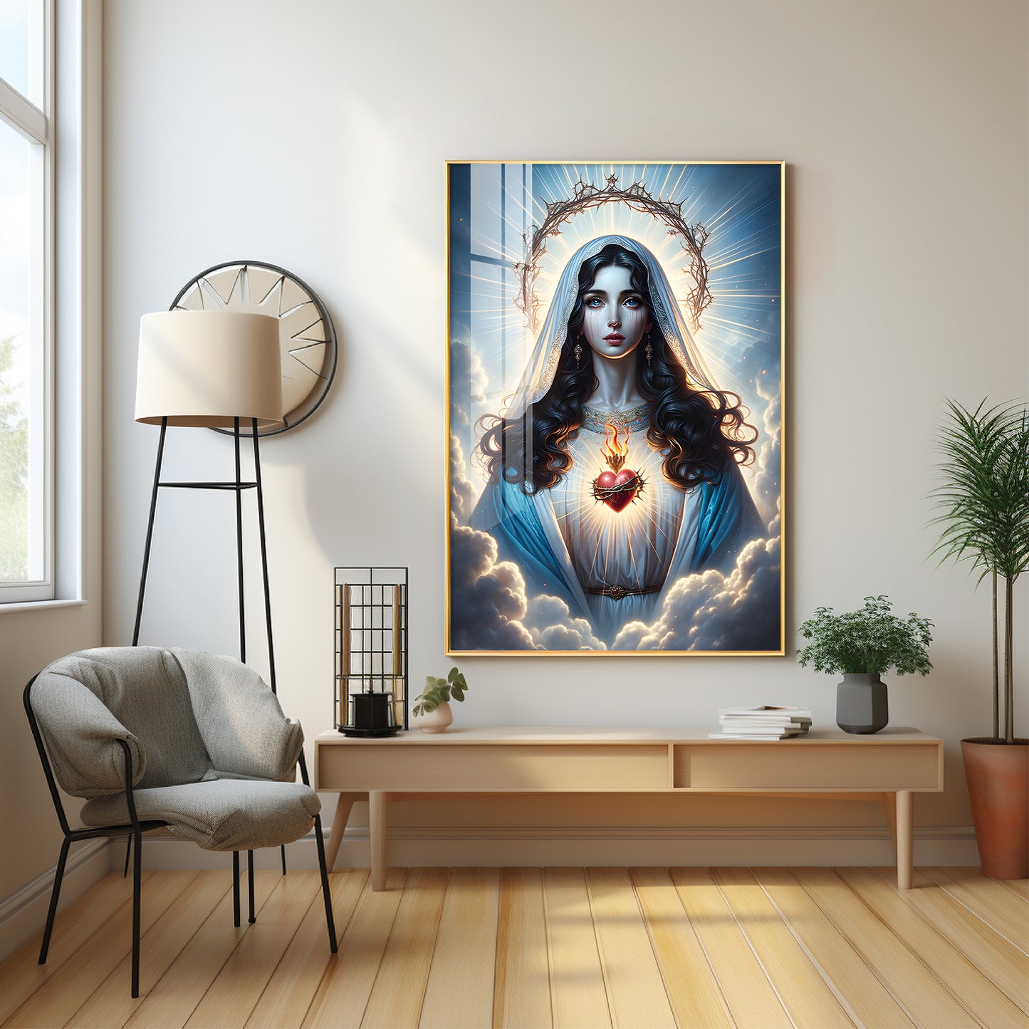 Heartfelt Devotion Premium Acrylic Vertical Wall Art