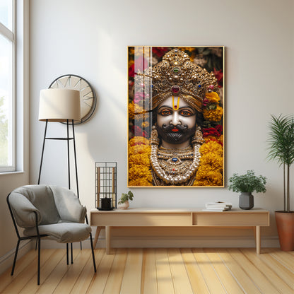 Shree Khatu Shyam Premium Vertical Acrylic Wall Art