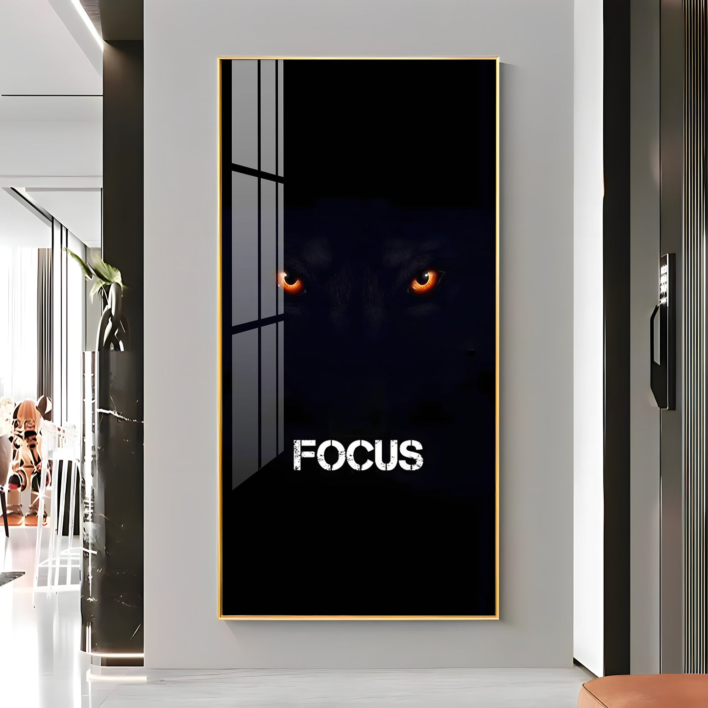 Focus on Your Dreams Premium Acrylic Vertical Wall Art