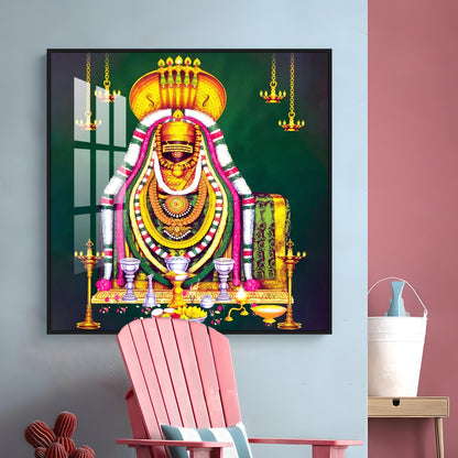 Tiruvannamalai Arulmigu Annamalaiyar Premium Acrylic Square Wall Art