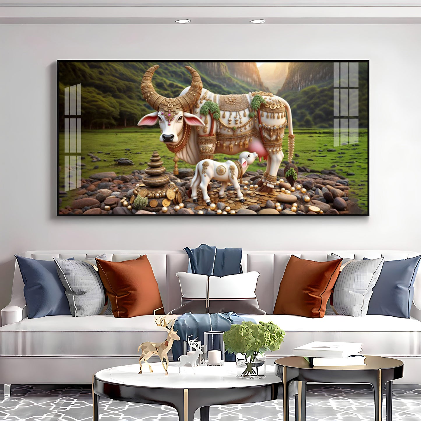 Prosperity Blessings Premium Acrylic Horizontal Wall Art