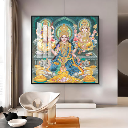 Deities Blessings Premium Acrylic Square Wall Art