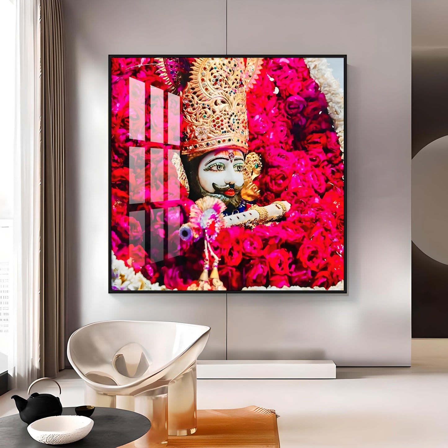 Lakhdaatar Premium Acrylic Square Wall Art