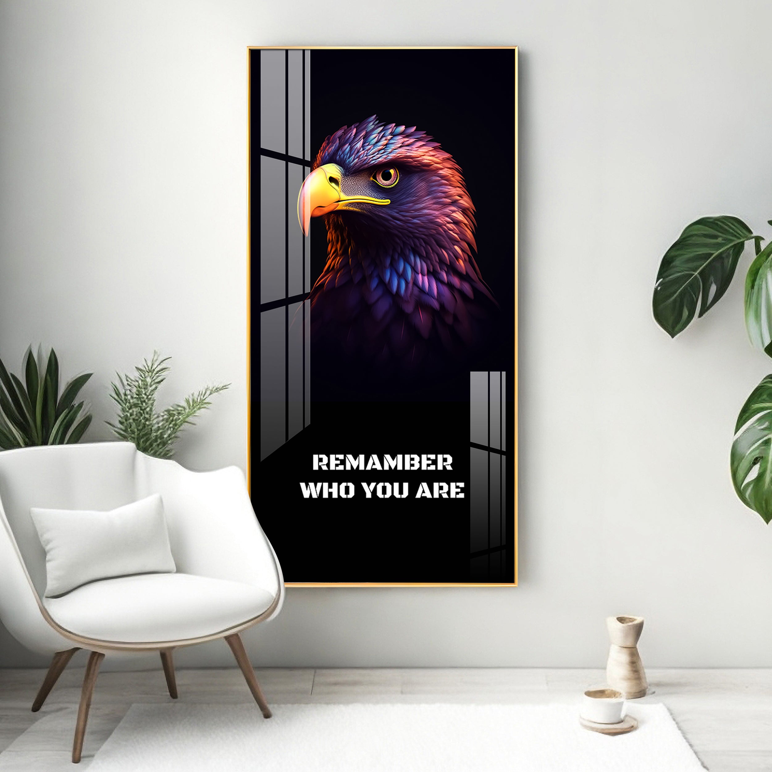 Remember Your Roots Premium Acrylic Vertical Wall Art