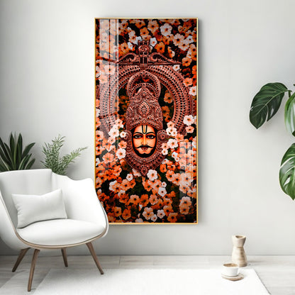 Jai Shree Shyam Premium Acrylic Vertical Wall Art