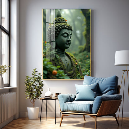 Zen Harmony Of Buddha Premium Acrylic Wall Art