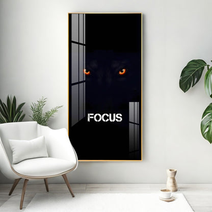 Focus on Your Dreams Premium Acrylic Vertical Wall Art