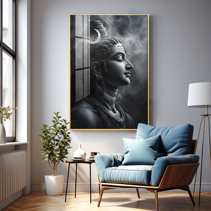 Lord Shiva Harmony Premium Acrylic Wall Art