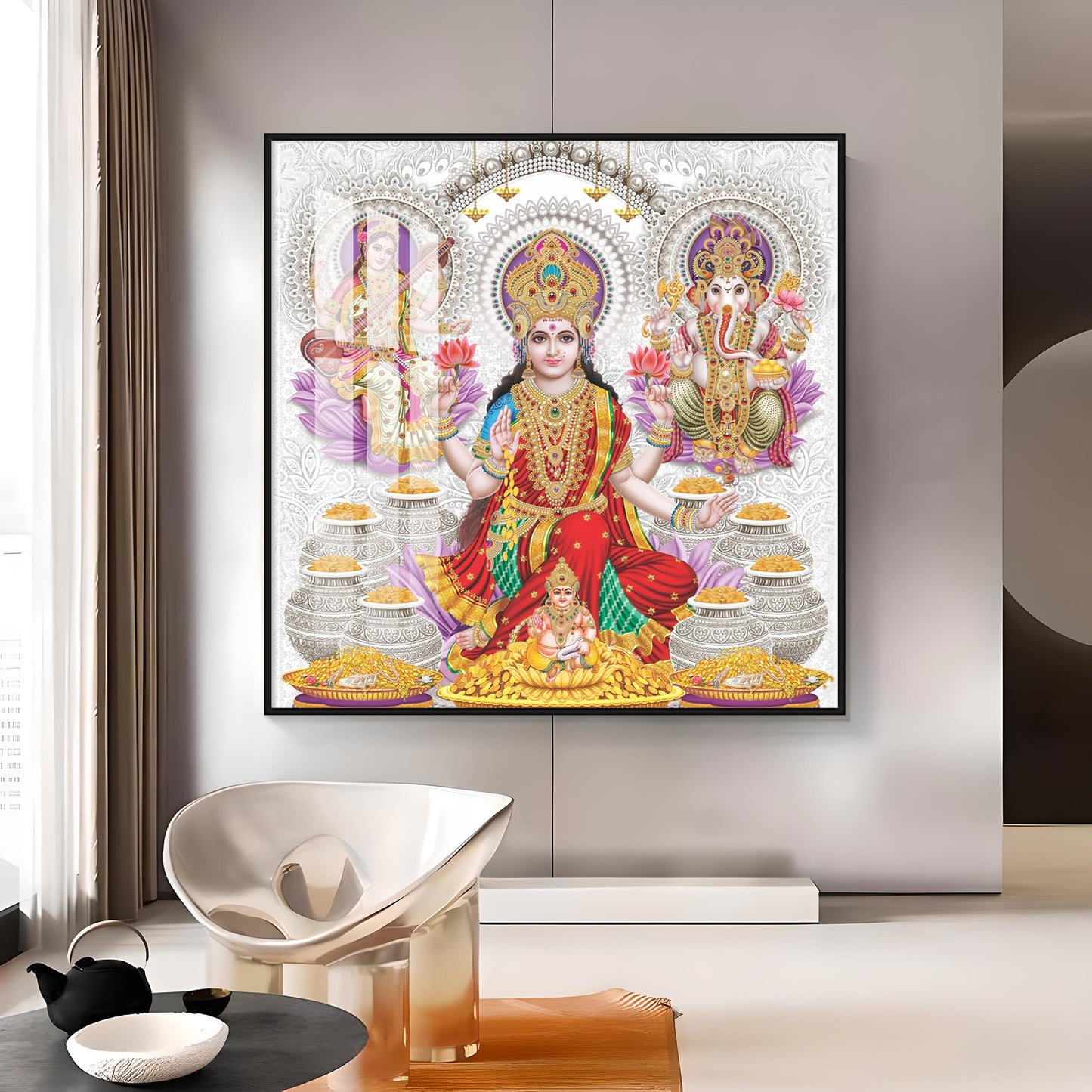 Supreme Deities Premium Acrylic Square Wall Art