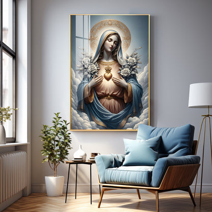 Heavenly Visions Premium Acrylic Vertical Wall Art