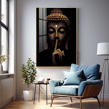 Buddha's Stillness Premium Acrylic Wall Art