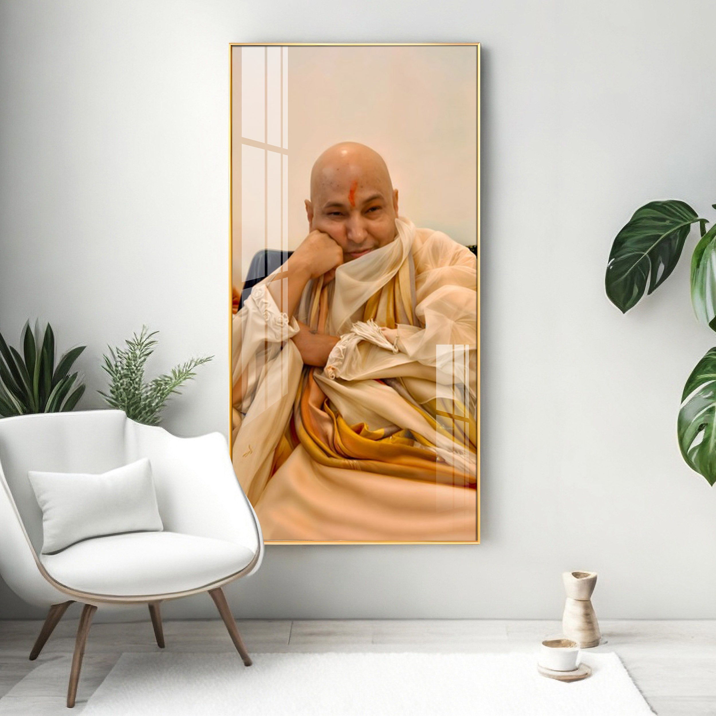 Dugri Wale Guruji Premium Acrylic Vertical Wall Art