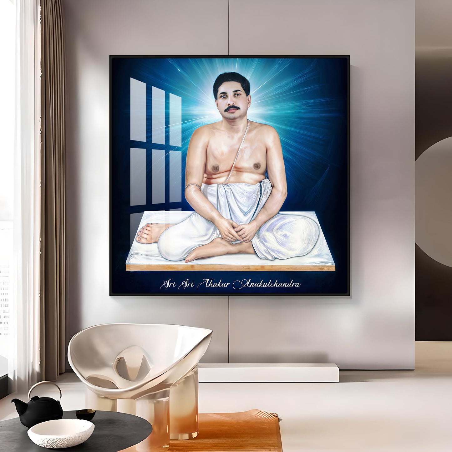 Sri Sri Thakur Anukulachandra Premium Acrylic Wall Art