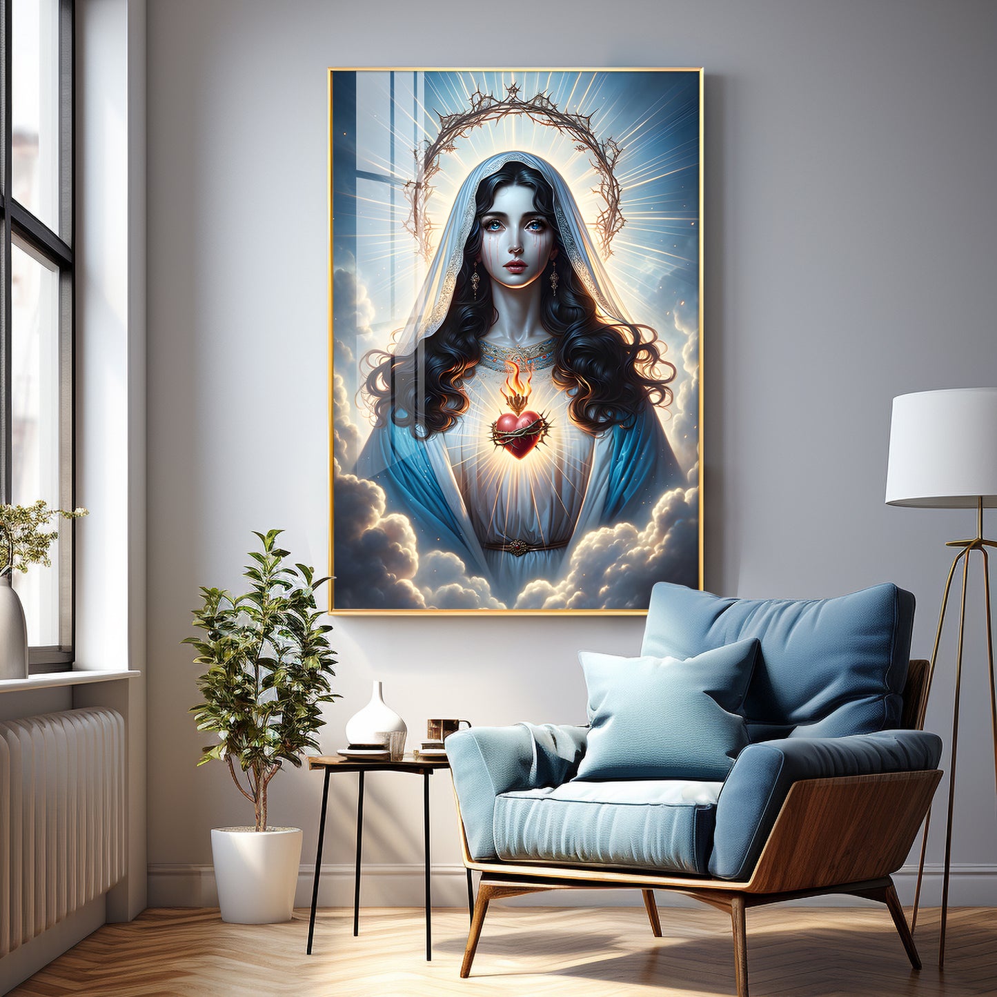 Heartfelt Devotion Premium Acrylic Vertical Wall Art