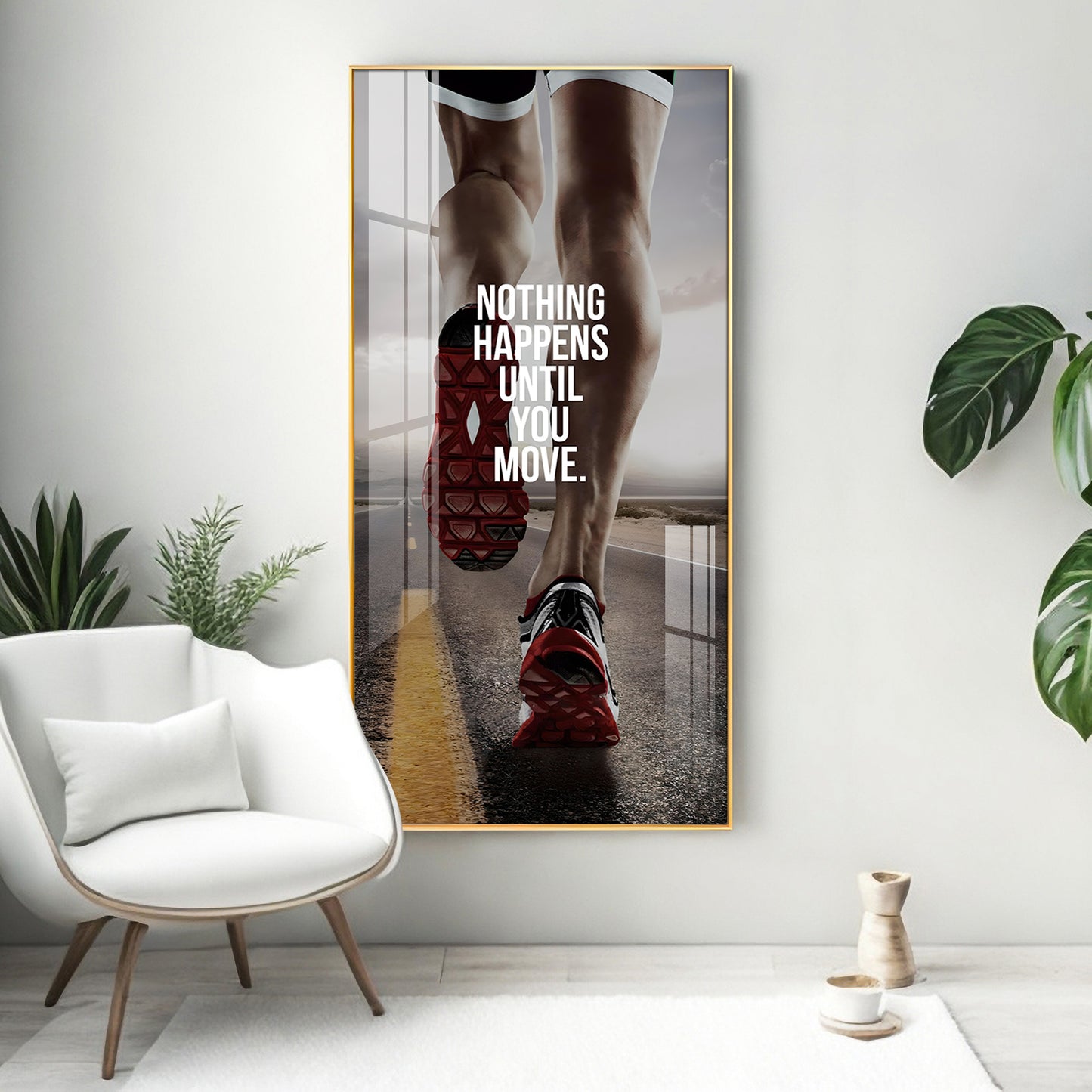 Fitness Enthusiast Premium Acrylic Vertical Wall Art