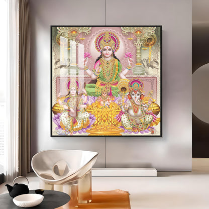 Majestic God & Goddess Premium Acrylic Square Wall Art
