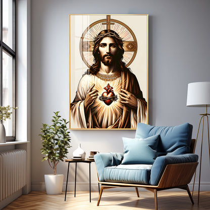 Eternal Light Premium Acrylic Vertical Wall Art