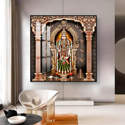 Kanya Kumari Devi Premium Acrylic Square Wall Art