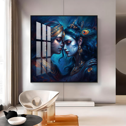 Eternal Love Premium Acrylic Square Wall Art