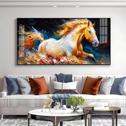 Fantasy Horse Premium Acrylic Horizontal Wall Art