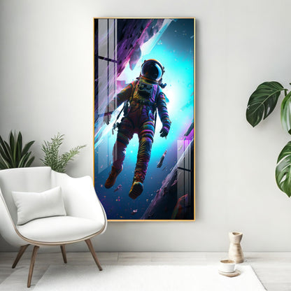 Colorful Cosmos Premium Acrylic Vertical Wall Art