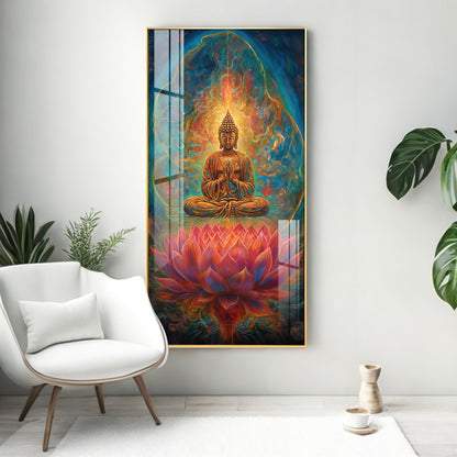 Positve Vibes Premium Acrylic Vertical Wall Art