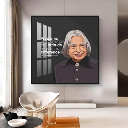 Dr. A.P.J  Abdul Kalam Premium Acrylic Square Wall Art