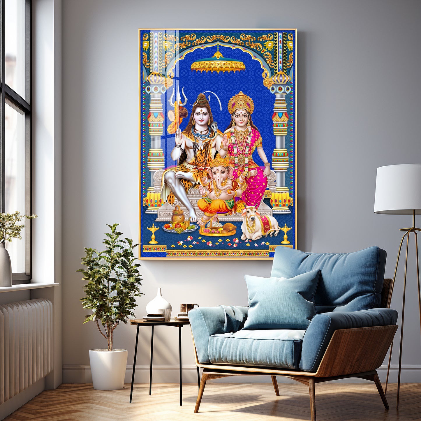 Divine Harmony Premium Acrylic Vertical Wall Art