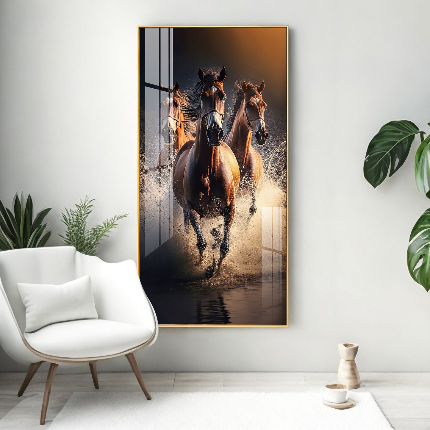 Beauty With Wilderness Premium Acrylic Vertical Wall Art