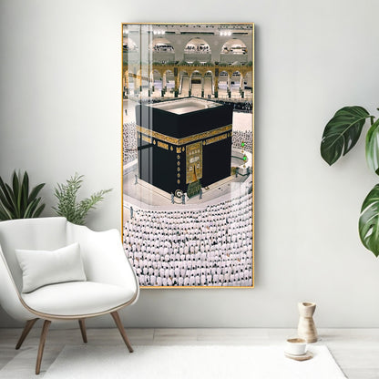 Mecca Premium Acrylic Vertical Wall Art