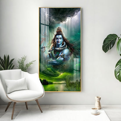 Adiguru Premium Acrylic Vertical Wall Art