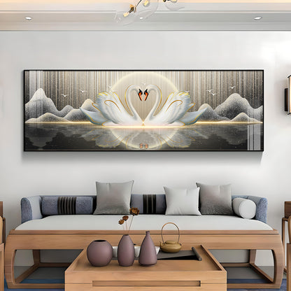 Swanscape Serenity Premium Acrylic Horizontal Wall Art