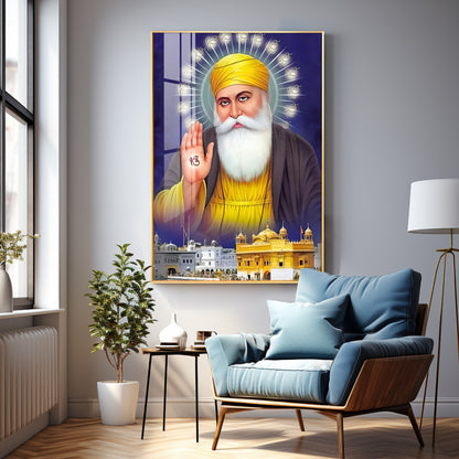 Guru's Wisdom Premium Vertical Acrylic Wall Art