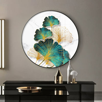 Emerland Petal Art Premium Acrylic Round Wall Art