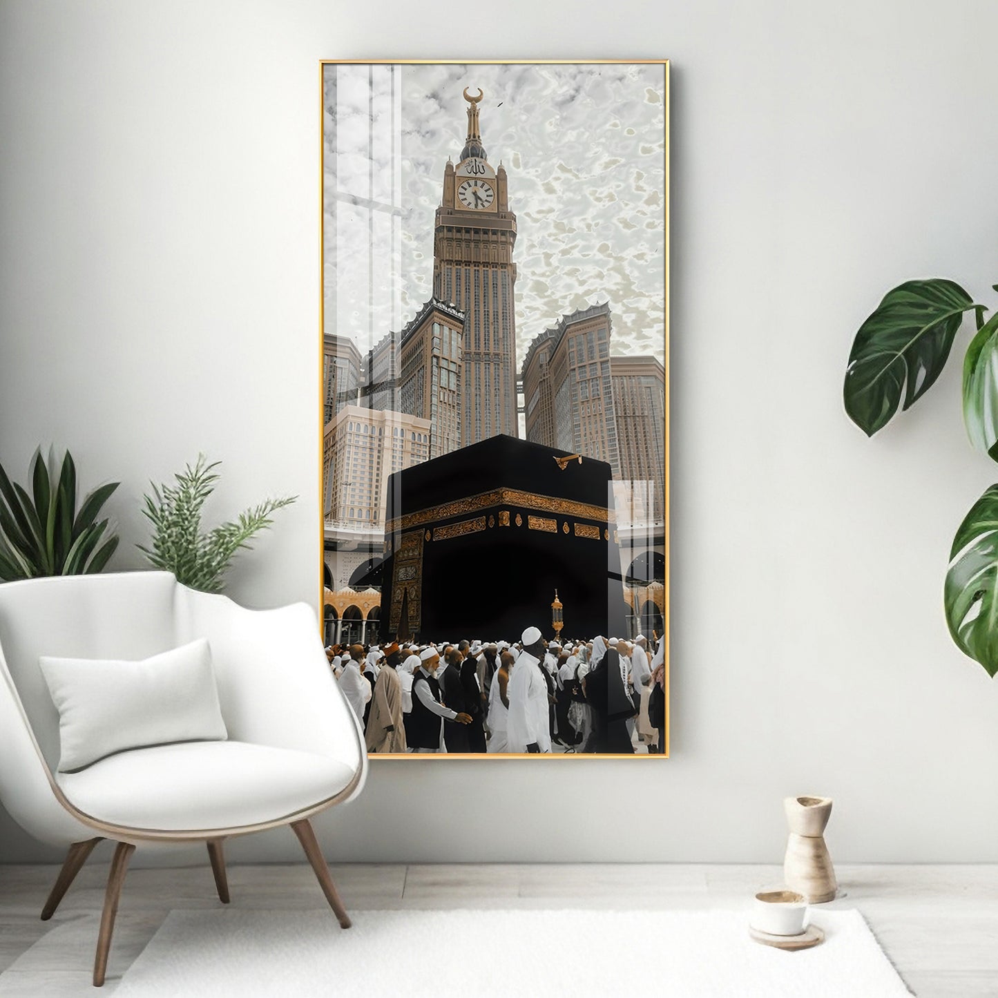 Holy Islamic Place Premium Acrylic Vertical Wall Art