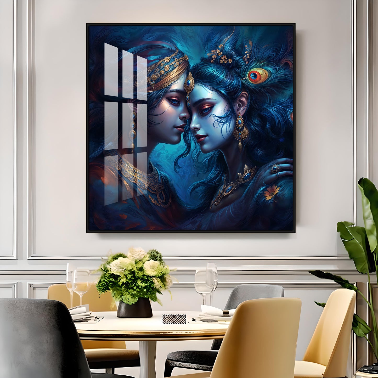 Eternal Love Premium Acrylic Square Wall Art