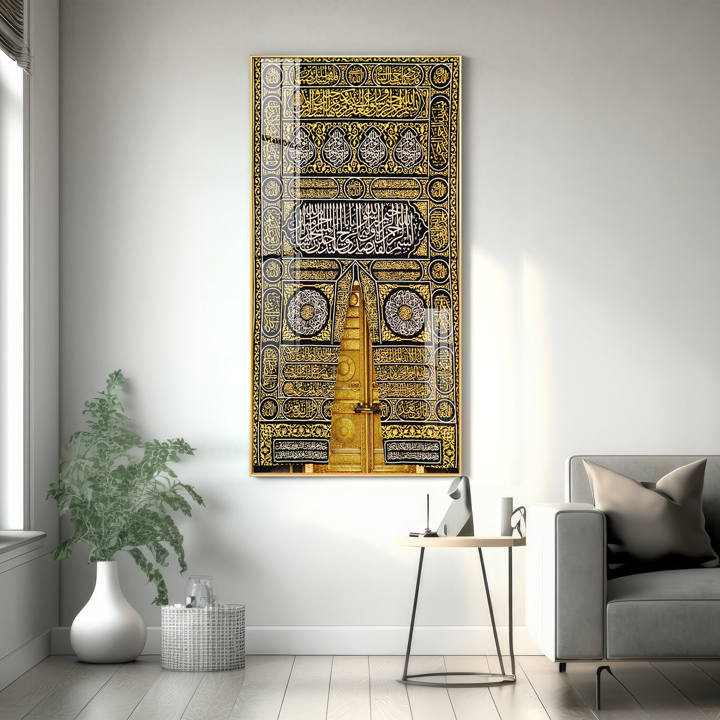 Gate Of Khana Kaba Acrylic Vertical Wall Art