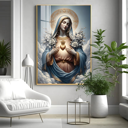 Heavenly Visions Premium Acrylic Vertical Wall Art