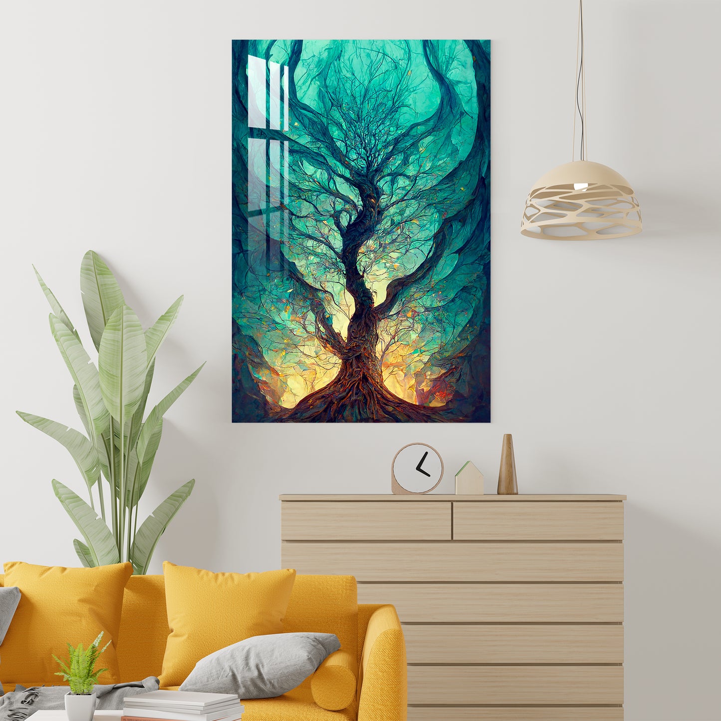 Heavenly Tree Acrylic Wall Art