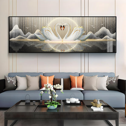 Swanscape Serenity Premium Acrylic Horizontal Wall Art