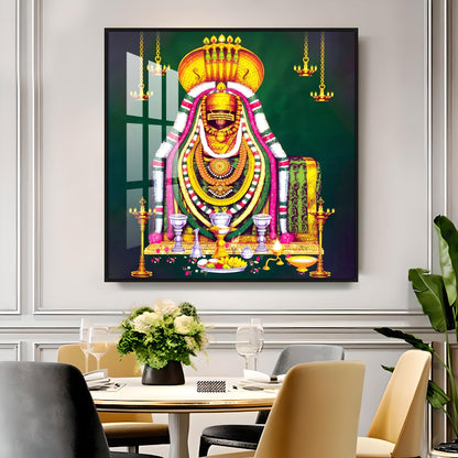 Tiruvannamalai Arulmigu Annamalaiyar Premium Acrylic Square Wall Art