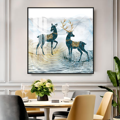 Modern Wildlife Premium Acrylic Square Wall Art