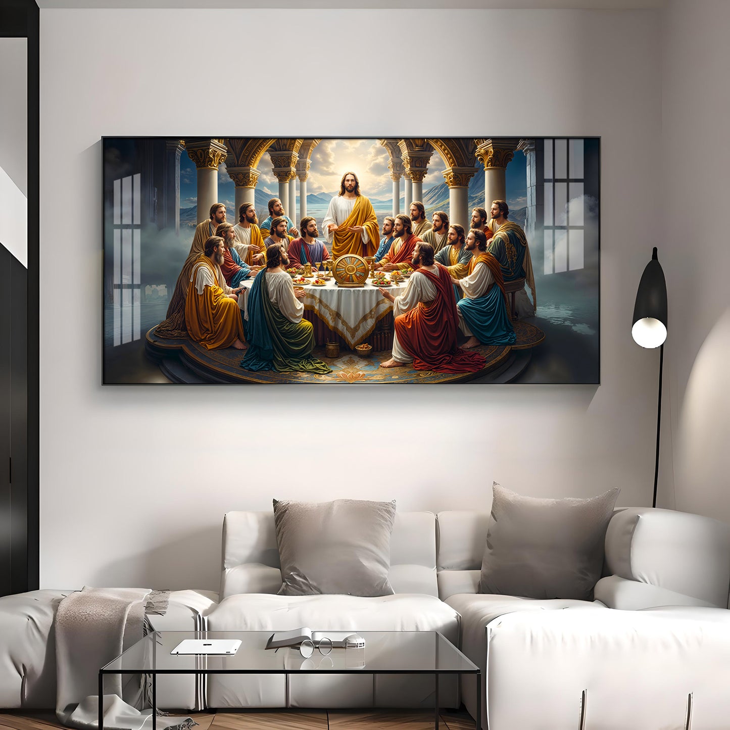 Jesus Supper Legacy Premium Acrylic Horizontal Wall Art