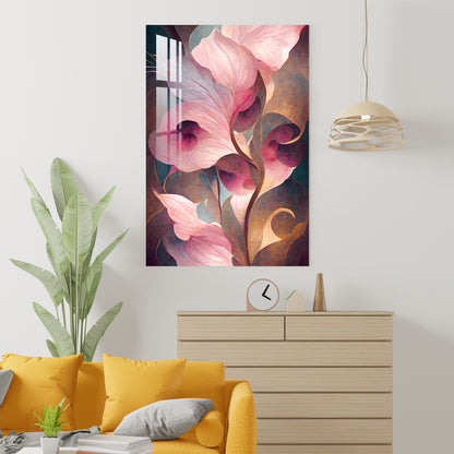 Divine Flower Acrylic Wall Art